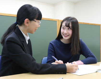 徹底的な弱点補強から記述力、応用力の完成まで　個別指導